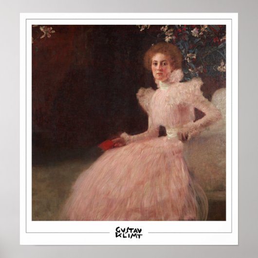 グスタフクリムトゼディングアートポスター#500 ポスター (正面)