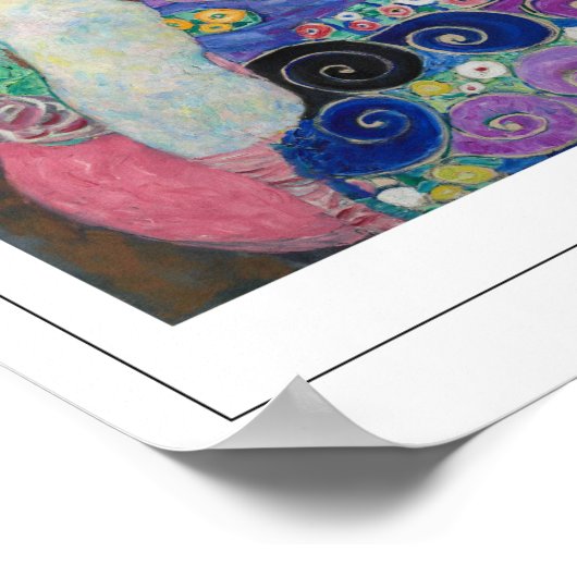 グスタフクリムトゼディングアートポスター#8 ポスター (角)