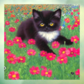 グスタフクリムトタキシード猫 ウィンドウサイン (シート3)