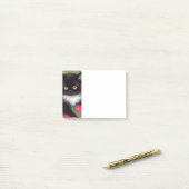 グスタフクリムトタキシード猫 ポストイット (デスク上)