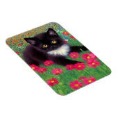 グスタフクリムトタキシード猫 マグネット (右側)