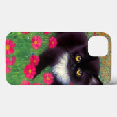 グスタフクリムトタキシード猫 Case-Mate iPhoneケース (裏面 (横))