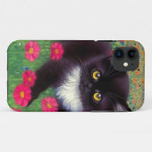 グスタフクリムトタキシード猫 Case-Mate iPhoneケース (裏面(横))