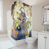 グスタフクリムトダイジュンフラウエン シャワーカーテン (インサイチュ)