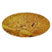 グスタフクリムトツリーの生活：アールヌーボー象徴主義 カッティングボード (角)