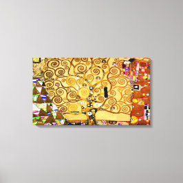 グスタフクリムトツリーの生活：アールヌーボー象徴主義 キャンバスプリント