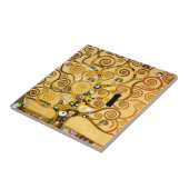 グスタフクリムトツリーの生活:アールヌーボー象徴主義 タイル (側面)