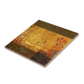 グスタフクリムトツリーの生活:アールヌーボー象徴主義 タイル (側面)