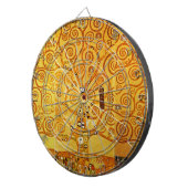 グスタフクリムトツリーの生活:アールヌーボー象徴主義 ダーツボード (正面右)