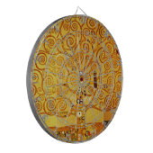 グスタフクリムトツリーの生活:アールヌーボー象徴主義 ダーツボード (正面左)