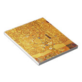 グスタフクリムトツリーの生活:アールヌーボー象徴主義 ノートパッド (アングル)