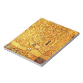 グスタフクリムトツリーの生活:アールヌーボー象徴主義 ノートパッド (回転)