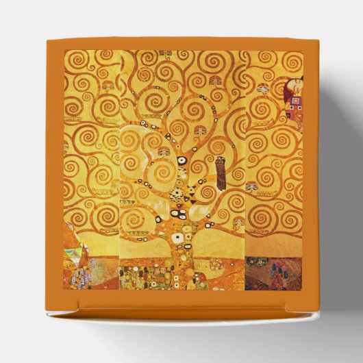 グスタフクリムトツリーの生活：アールヌーボー象徴主義 フェイバーボックス (上部)