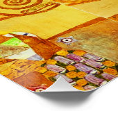 グスタフクリムトツリーの生活:アールヌーボー象徴主義 ポスター (コーナー)