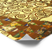 グスタフクリムトツリー・オブ・ライフ・ポスター ポスター (角)