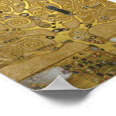 グスタフクリムトツリー・オブ・ライフ・ポスター ポスター (角)