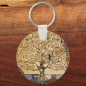 グスタフクリムトツリー キーホルダー (正面)