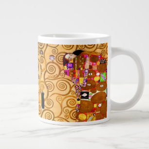 グスタフクリムトツリー ジャンボコーヒーマグカップ