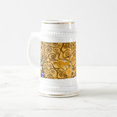 グスタフクリムトツリー ビールジョッキ (正面左)