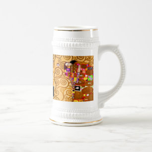 グスタフクリムトツリー ビールジョッキ