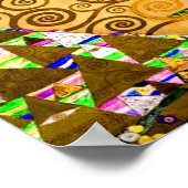 グスタフクリムトツリー ポスター (角)