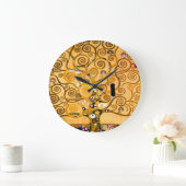 グスタフクリムトツリー ラージ壁時計 (ホーム)