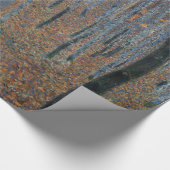 グスタフクリムトビーチグローブファインアートギャラリーHD ラッピングペーパー (角)