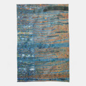 グスタフクリムトビーチツリーフォレストグローブ キッチンタオル (縦)