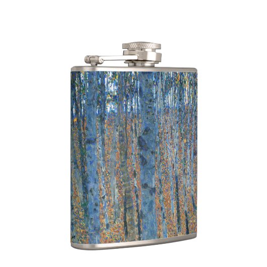 グスタフクリムトビーチツリーフォレストグローブ フラスク (右)