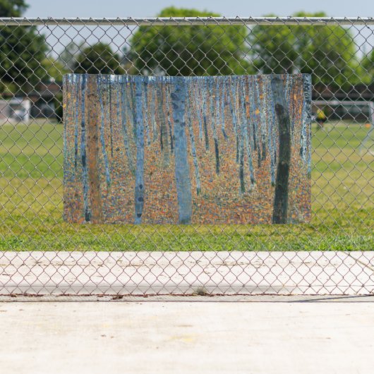 グスタフクリムトビーチツリーフォレストグローブ 横断幕 (インサイチュ)