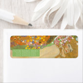 グスタフクリムトファインアート差出人住所ラベル ラベル (インサイチュ)