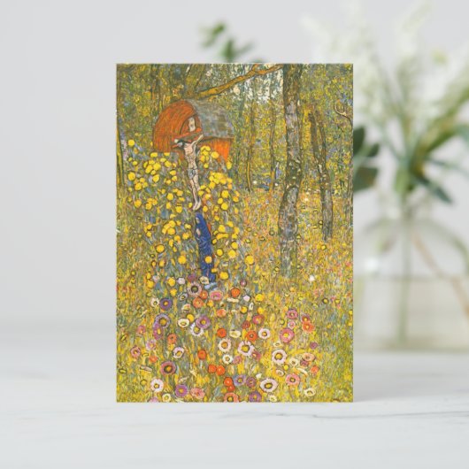 グスタフクリムトファームガーデンと十字架カード (スタンド正面)