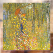 グスタフクリムトファームガーデンと十字架 ウィンドウサイン (シート2)