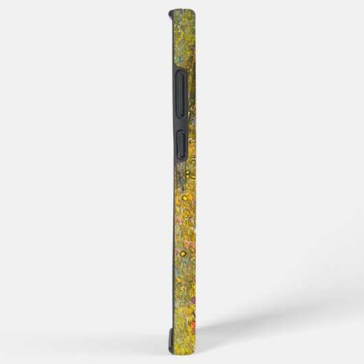 グスタフクリムトファームガーデンと十字架 SAMSUNG GALAXYケース (右側面)