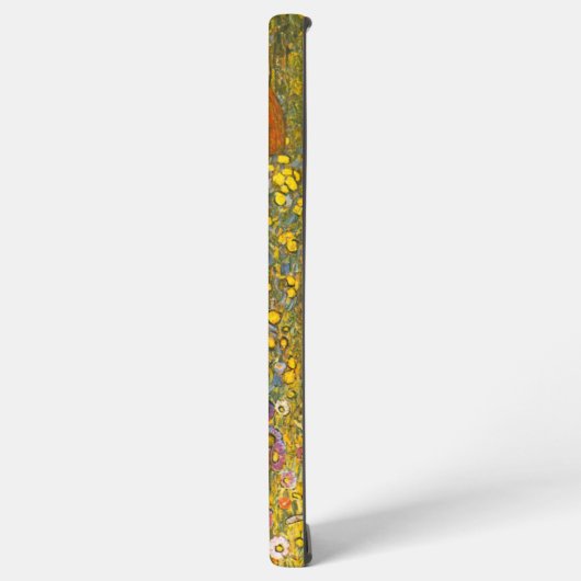 グスタフクリムトファームガーデンと十字架 SAMSUNG GALAXYケース (左側面)