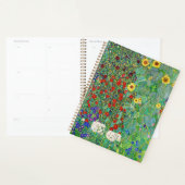 グスタフクリムトファームガーデンひまわり絵画の花 プランナー手帳 (ディスプレー)
