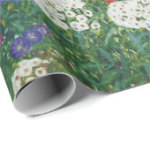 グスタフクリムトファームガーデンウィズサンフラワーズ ラッピングペーパー (ロールコーナー)