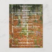 グスタフクリムトフォレスト結婚自然の詳細 エンクロージャーカード (正面)