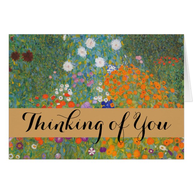 グスタフクリムトフラワーガーデンコテージ自然 (正面横)