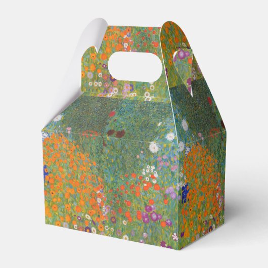 グスタフクリムトフラワーガーデンコテージ自然 フェイバーボックス (裏面サイド)