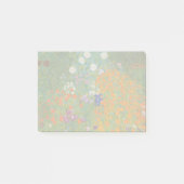 グスタフクリムトフラワーガーデンコテージ自然 ポストイット (正面)