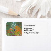 グスタフクリムトフラワーガーデンコテージ自然 ラベル (インサイチュ)