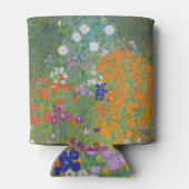 グスタフクリムトフラワーガーデンコテージ自然 缶クーラー (裏面)