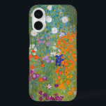 グスタフクリムトフラワーガーデンコテージ自然 iPhone 16ケース<br><div class="desc">美しい庭絵画園 – これはコテージ園と呼ばれるグスタフのクリムトのクラシックである1907年のフラワーガーデン、カラフルフローラの近くに絵画ある。</div>