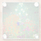 グスタフクリムトフラワーガーデン ガラスコースター (裏面)