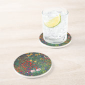 グスタフクリムトフラワーガーデン コースター (側面)