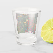 グスタフクリムトフラワーガーデン ショットグラス (裏面)