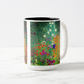 グスタフクリムトフラワーガーデン ツートーンマグカップ (正面右)