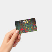 グスタフクリムトフラワーガーデン バッジ (手持ち)