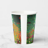 グスタフクリムトフラワーガーデン 紙コップ (左)